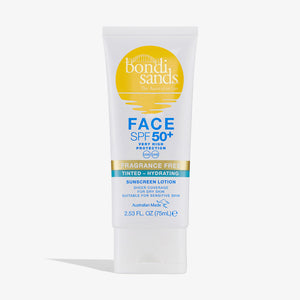 SPF 50+ Fragrance Free Hydrating Tinted Face Lotion