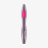 Violette geschwungene Mascara-Tube mit der Aufschrift " Catrice Glam & Doll False Lashes Mascara BLACKEST FALSE LASHES.