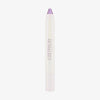Ein weißer PEARLFECTION Eyeshadow Stick Sparkles of Pearls von Catrice Cosmetics in schimmerndem Lila vor weißem Hintergrund.