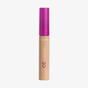 Mittelbeige Tube Lumene CC All-Over Concealer in der Farbe 3 Tan mit lila-pinker Kappe auf weißem Hintergrund.