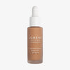 Mattierte transparente Flasche Lumene INVISIBLE ILLUMINATION Glow Beauty Serum in Universal Bronze mit einem weißen Tropfverschluss.