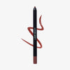 Lunar Beauty Lip Pencil in Braun, abgebildet mit einer Wellenlinie dahinter auf weißem Hintergrund.