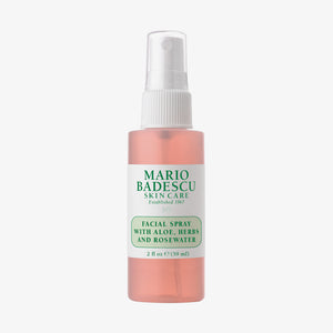 Facial Spray w/ Aloe, Herbs & Rosewater