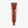 Eine braune Tube mit der Aufschrift „MIZON All In One Snail Repair Cream“ steht aufrecht vor einem weißen Hintergrund.