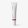 Eine weiße Tube getönter Lipgloss SPF50 mit der Aufschrift „Transparent mit PA+++“ steht aufrecht.