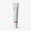 Weiße Tube Tinted Lip Gloss SPF50 stehend auf weißem Hintergrund.
