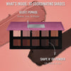 Die Groundwork-Palette – Blooming Romance geöffnet mit zehn aufeinander abgestimmten Farbtönen mit cremiger und pudriger Struktur.