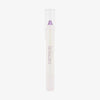 Ein weißer PEARLFECTION Eyeshadow Stick Sparkles of Pearls von Catrice Cosmetics in schimmerndem Lila mit transparentem Deckel.