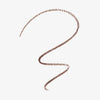 Eine geschwungene braune Linie des Slim'Matic Ultra Precise Brow Pencil Waterproof 040 auf weißem Hintergrund.