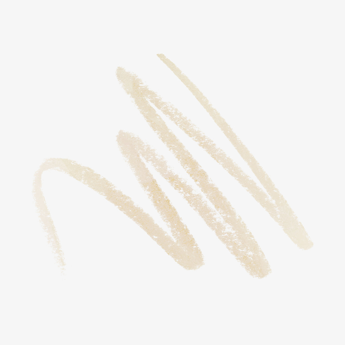 Hellgelber Farbswatch des Infinite Chrome Pencil Opal auf weißem Hintergrund.