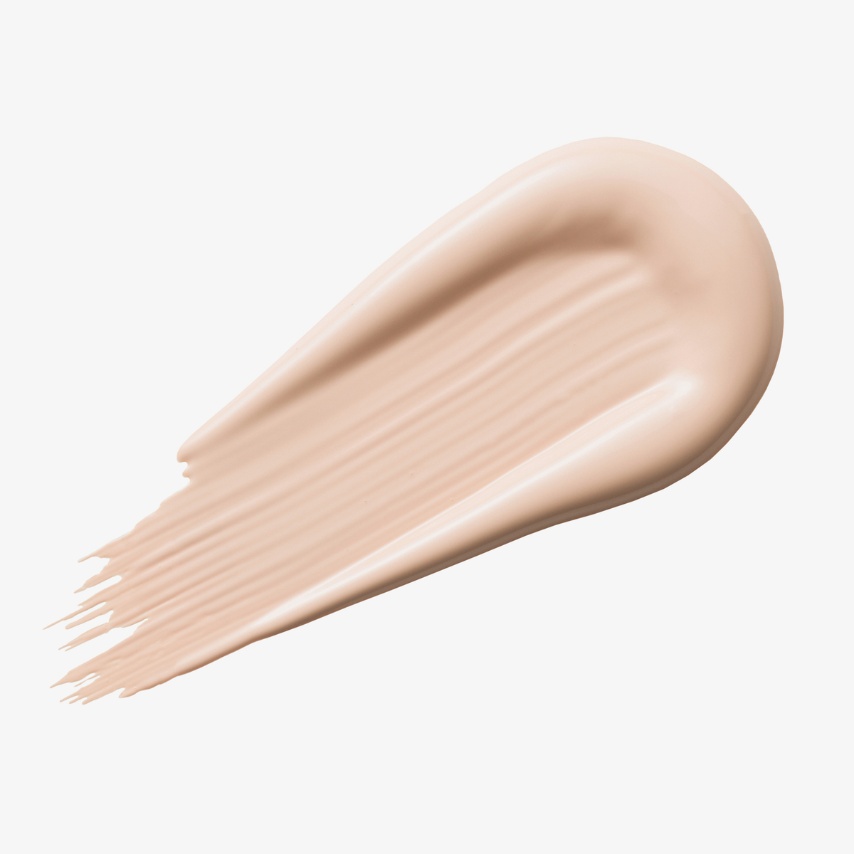 Hellbeiges Farbmuster des Yummy Skin Serum Tint 1.5 auf weißem Hintergrund.