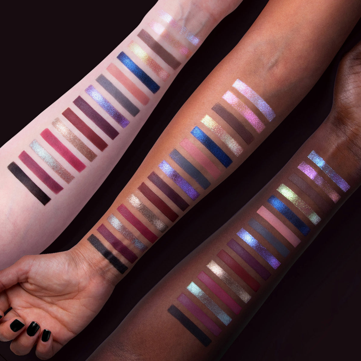 Midnight Serenade Pressed Powder Palette Lethal Cosmetics