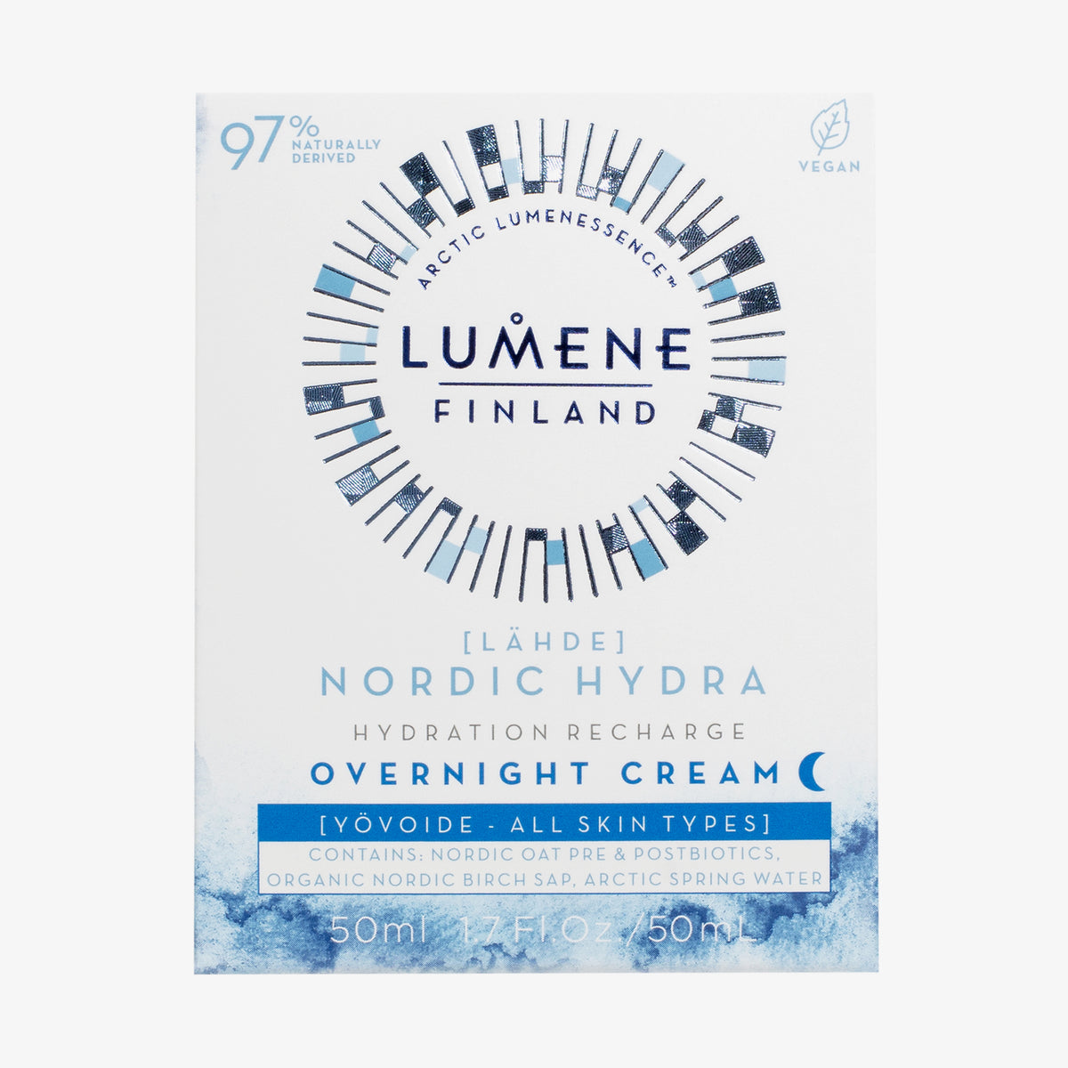 Lumene | NORDIC HYDRA [LAHDE] Hydration Recharge Overnight Cream
