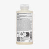 Rückseite der Flasche N°4 Bond Maintenance Shampoo mit Angaben zu Inhaltsstoffen, Gebrauchsanweisung, Recyclingsymbolen und Strichcode.