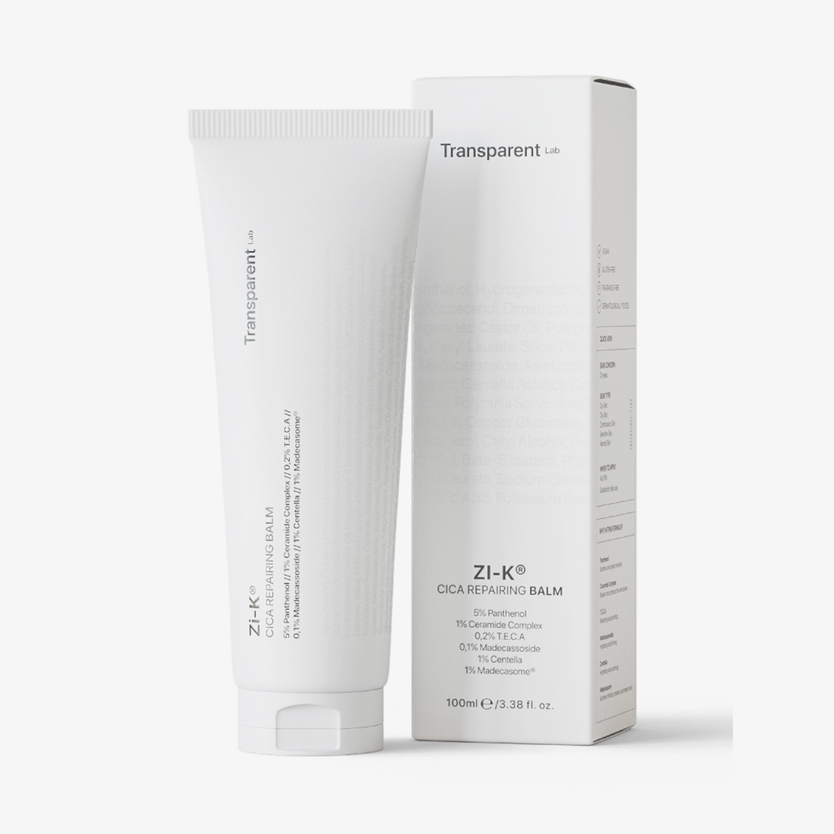 Zi-K® Cica Repairing Balm Transparent Lab | PURISH