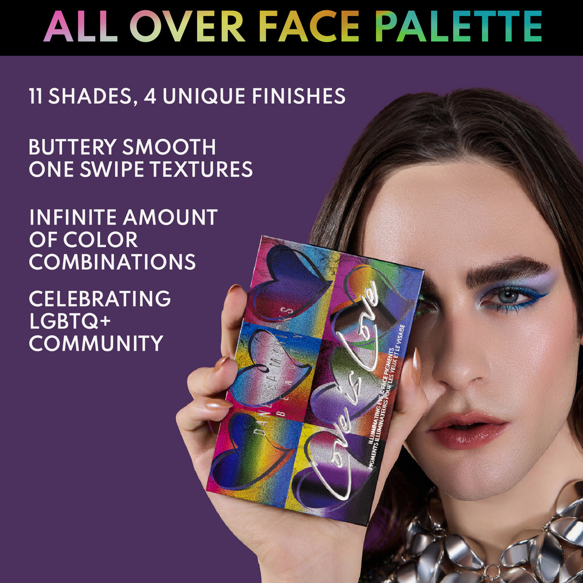 Love is Love Palette Danessa Myricks Beauty | PURISH