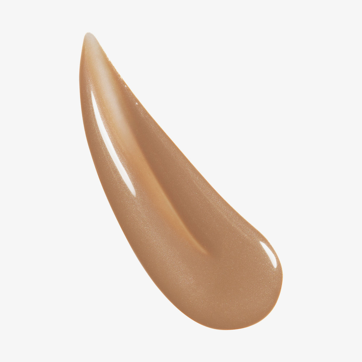 Nahaufnahme der cremigen hellbraunen Textur des Lumene INVISIBLE ILLUMINATION Glow Beauty Serum Universal Tan.