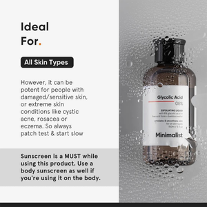 Glycolic Acid 08% Exfoliating Liquid