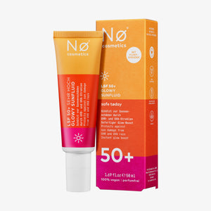 safe today SPF 50+ Glowy Sunfluid