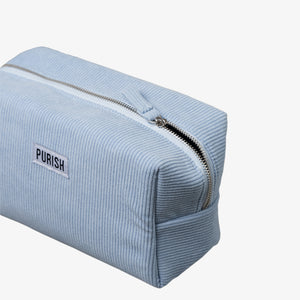PURISH Cosmetic Bag - Kosmetiktasche hellblau