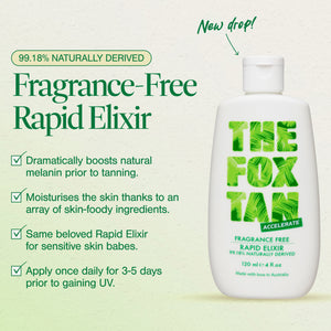 Fragrance Free Rapid Tanning Elixir