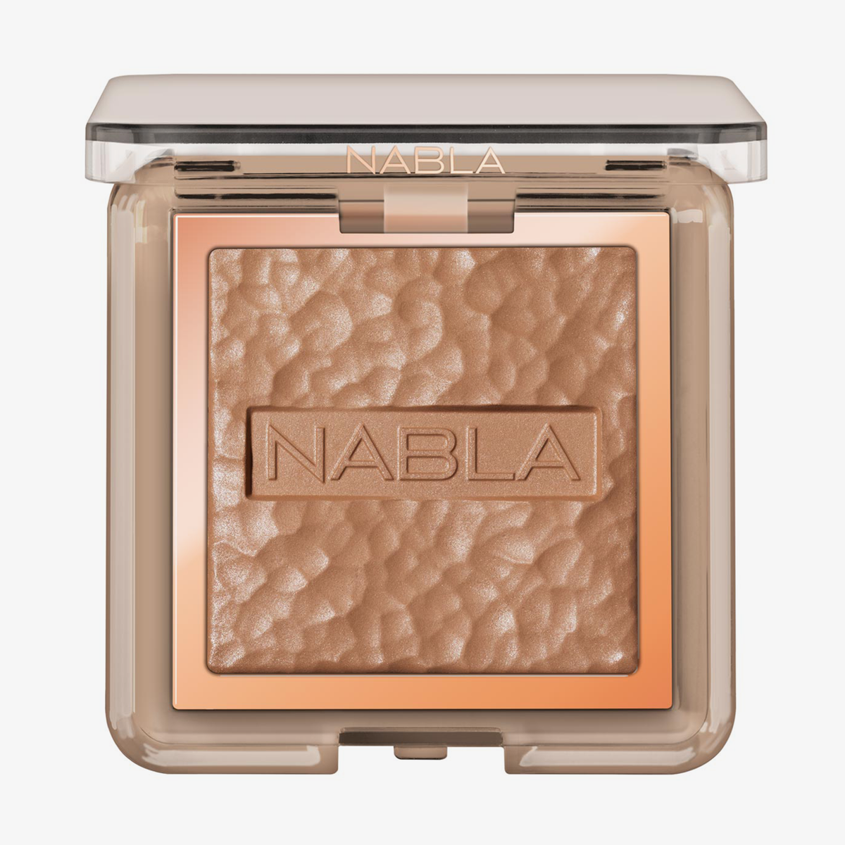 NABLA Cosmetics Skin Bronzing in der Farbe Ambra. Weißer Hintergrund.