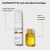 Empfehlung zu Kombination des N°9 Bond Protector Nourishing Hair Serum mit dem N°7 Bonding Oil von OLAPLEX.