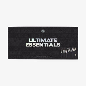 Ultimate Essentials 10 Piece Face & Eye Brush Set With Bag