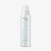 Eine weiße Flasche Pure Tanning Face Mist von Bondi Sands mit blauem Text und durchsichtigem Deckel vor weißem Hintergrund