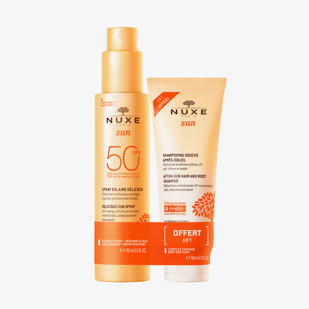 NUXE | NUXE Sun Set Spray LSF 50 + Gratis After-Sun