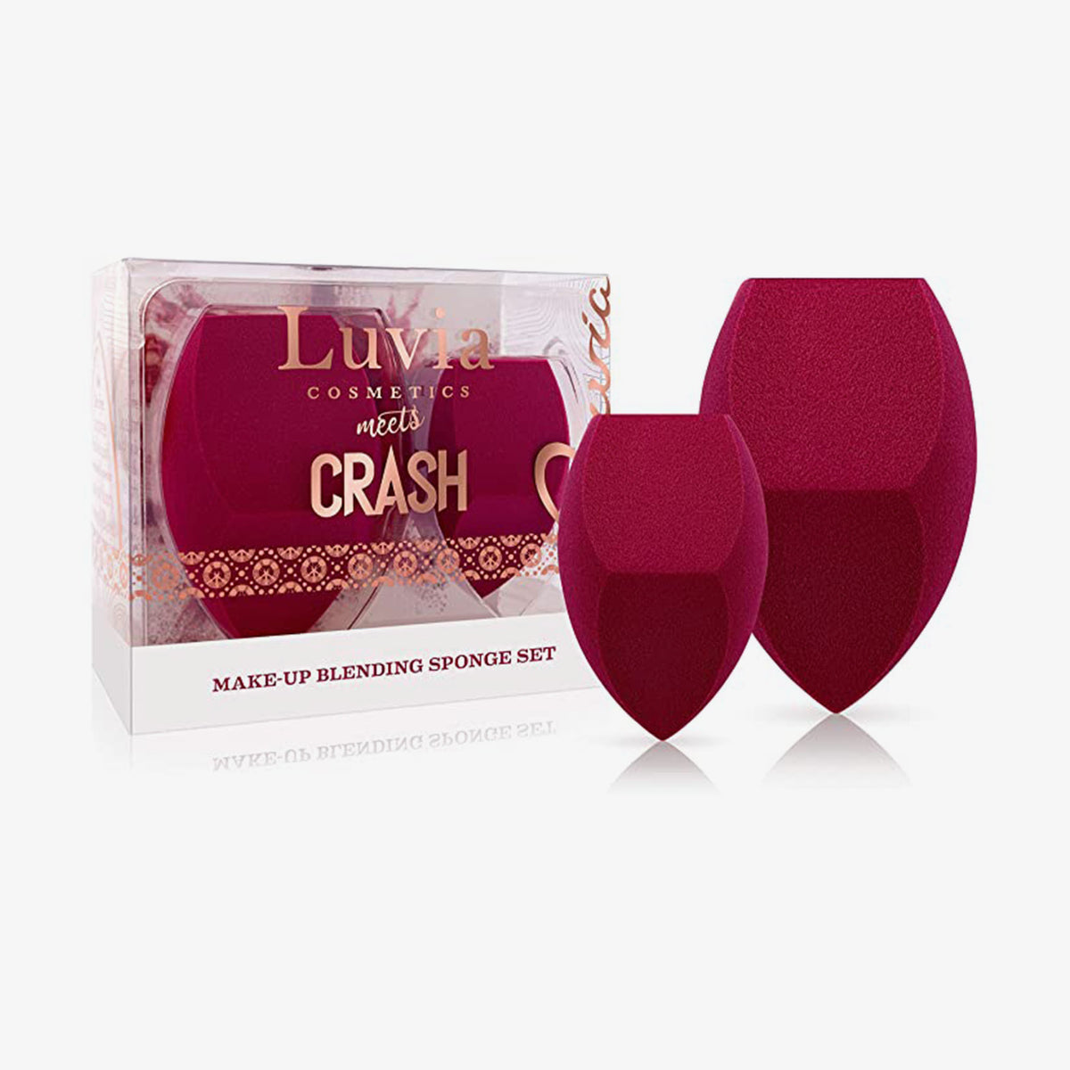 Luvia x Crash Cosmetics Make-Up Blending Sponge Set CRASH Cosmetics | PURISH