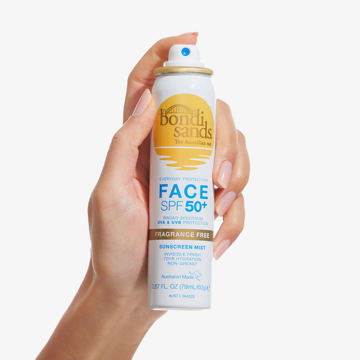 Bondi Sands | SPF 50+ Fragrance Free Sunscreen Face Mist