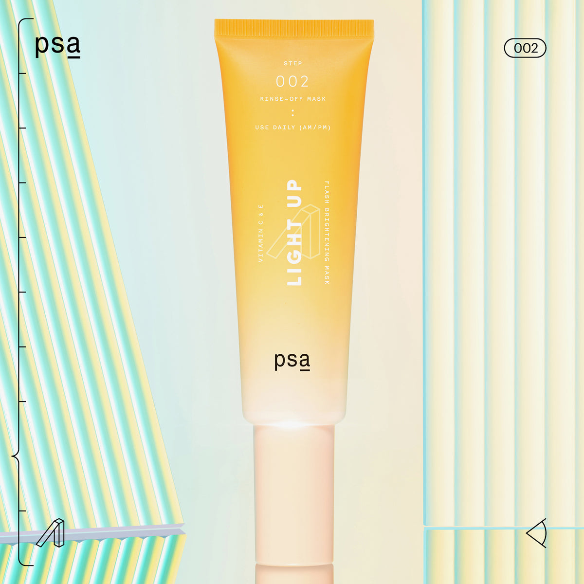 PSA | LIGHT UP Vitamin C & E Flash Brightening Mask