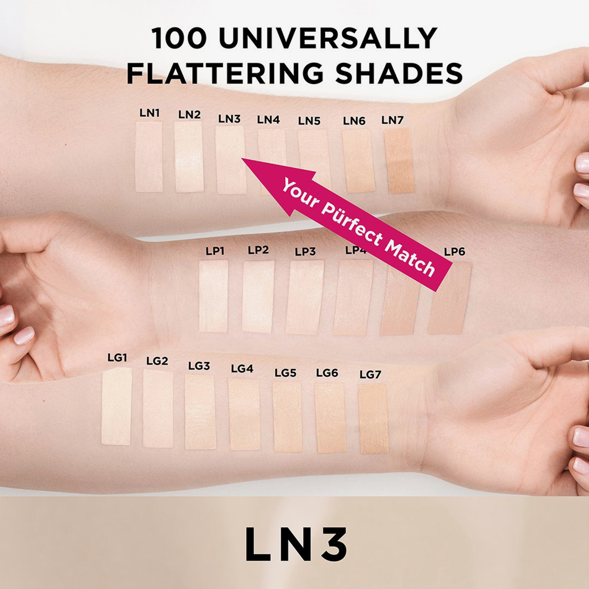 Pür Cosmetics | 4-in-1 Love Your Selfie™ Longwear Foundation & Concealer LN3