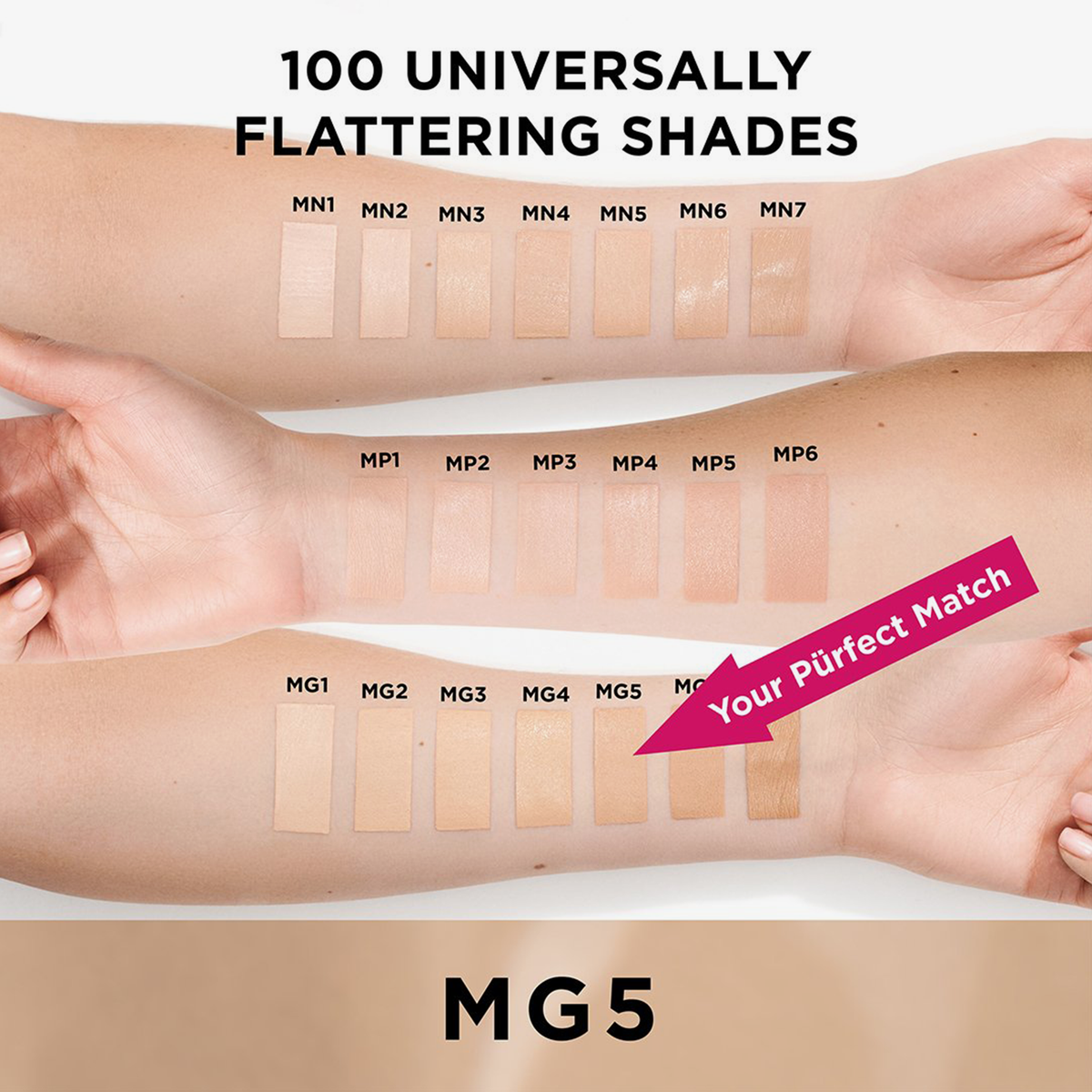 Pür Cosmetics | 4-in-1 Love Your Selfie™ Longwear Foundation & Concealer MG5