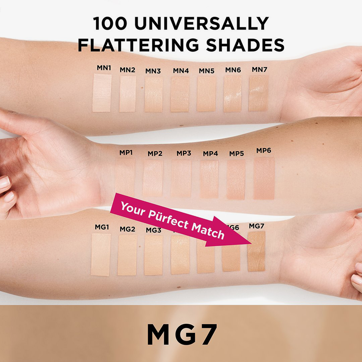 Pür Cosmetics | 4-in-1 Love Your Selfie™ Longwear Foundation & Concealer MG7