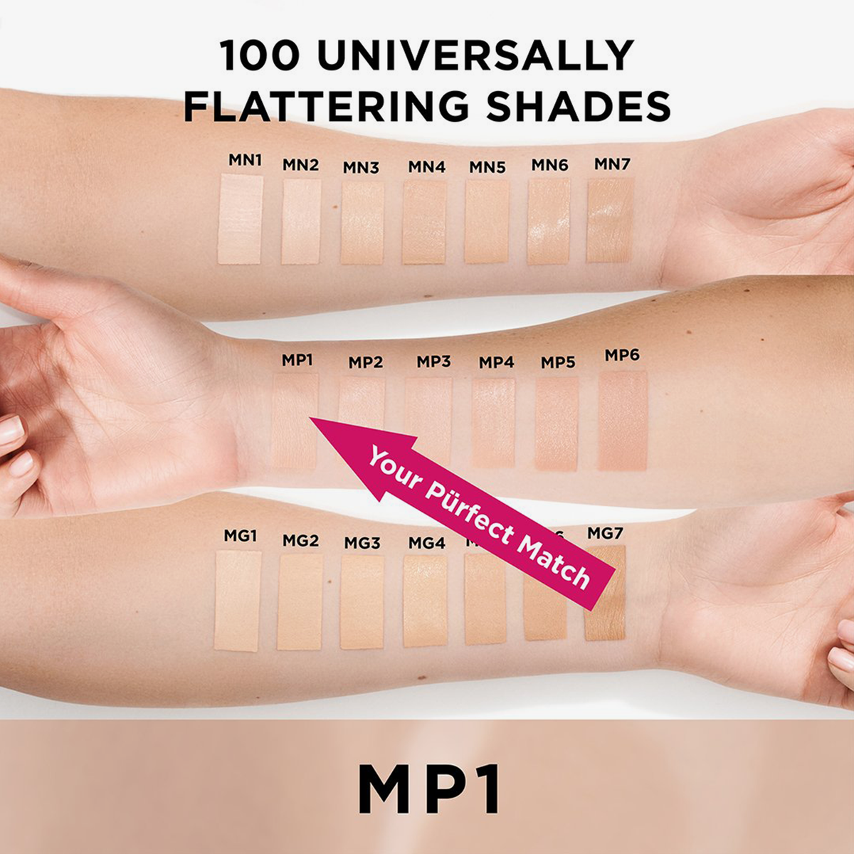 Pür Cosmetics | 4-in-1 Love Your Selfie™ Longwear Foundation & Concealer MP1