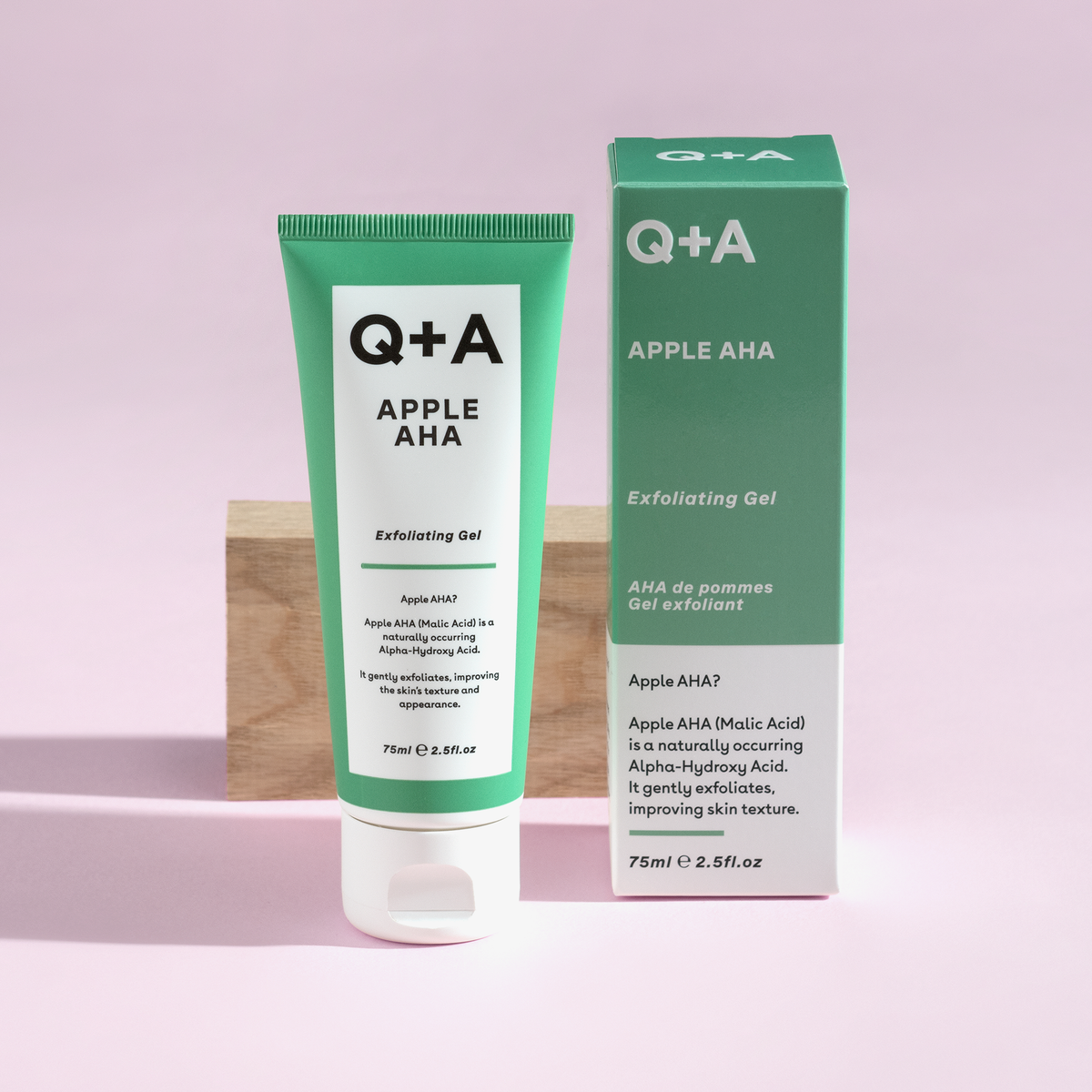 Q + A Skin | Apple AHA Exfoliating Gel