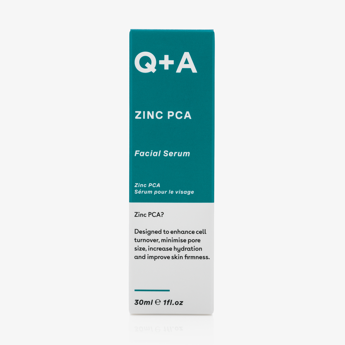 Q + A Skin | Zinc PCA Facial Serum 30ml