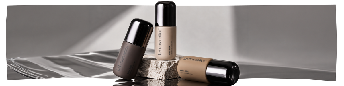 LH cosmetics Ctrl+ SKIN Foundation in verschiedenen Shades – Collection Banner zur neuen Foundation.