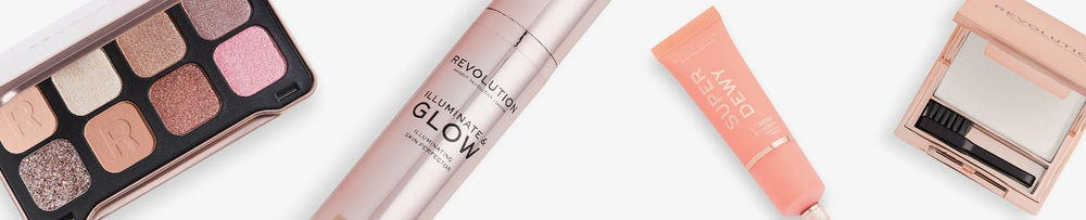 Markenübersicht von Revolution Makeup mit allen Bestseller