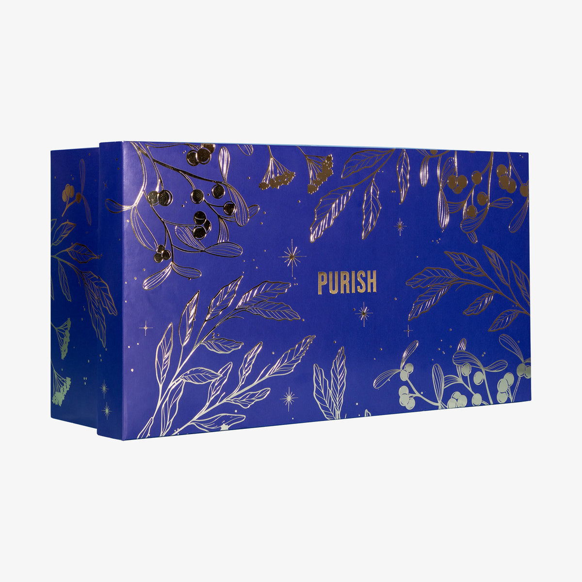 PURISH Beauty Adventskalender 2024 (geschlossen) vor grauem Hintergrund