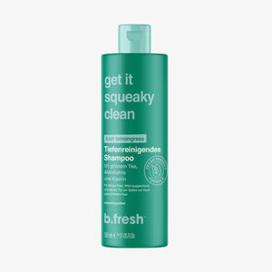 get it squeaky clean - deep cleansing shampoo