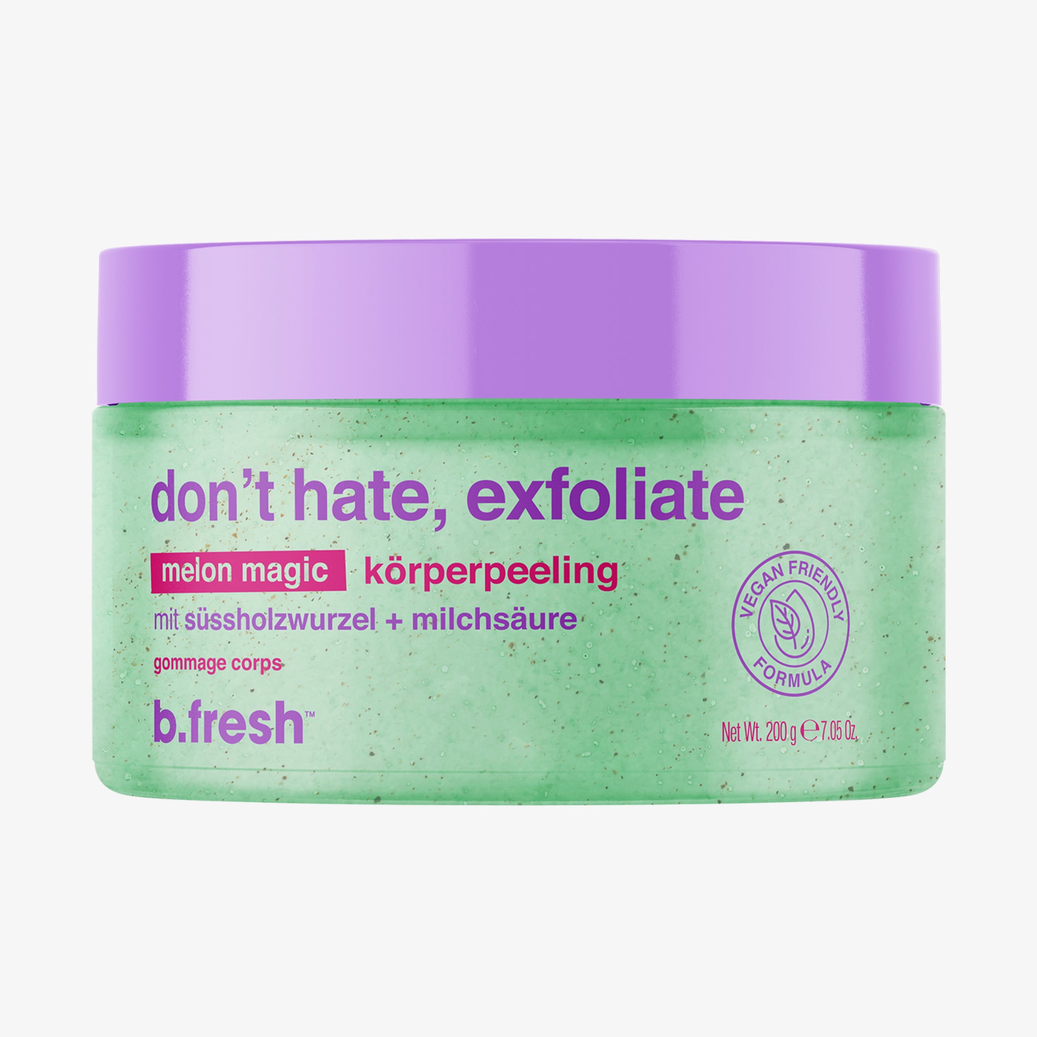 b.fresh don't hate, exfoliate - body scrub (200g)