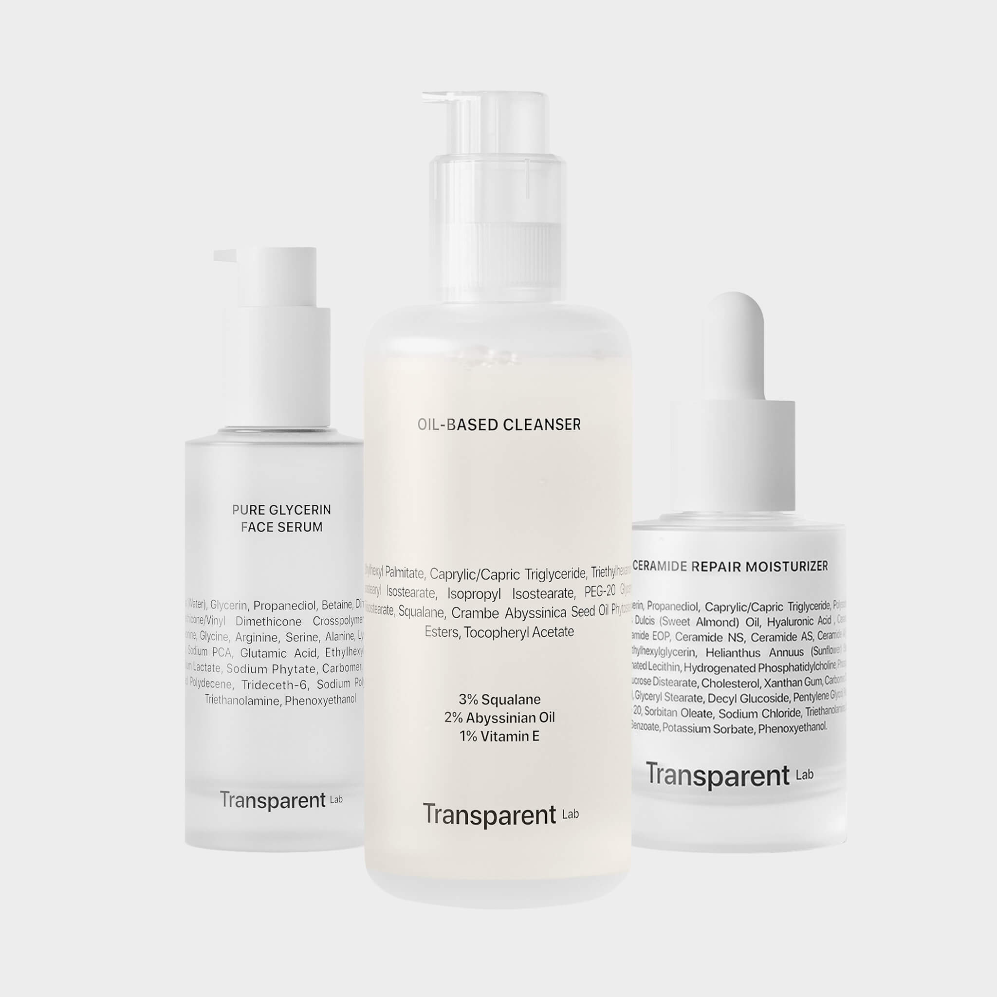 Transparent Lab Max Hydration Bundle (260ml)