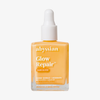 Abyssian Glow Repair Hair Glaze mit Tropfer, orangefarbene Flüssigkeit für trockenes, strapaziertes Haar.