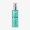 Eine durchsichtige Flasche „ANUA PDRN Hyaluronic Acid Hydrating Capsule Mist“ (100 ml) mit türkisfarbenem Gel und silberner Pumpkappe vor weißem Hintergrund.