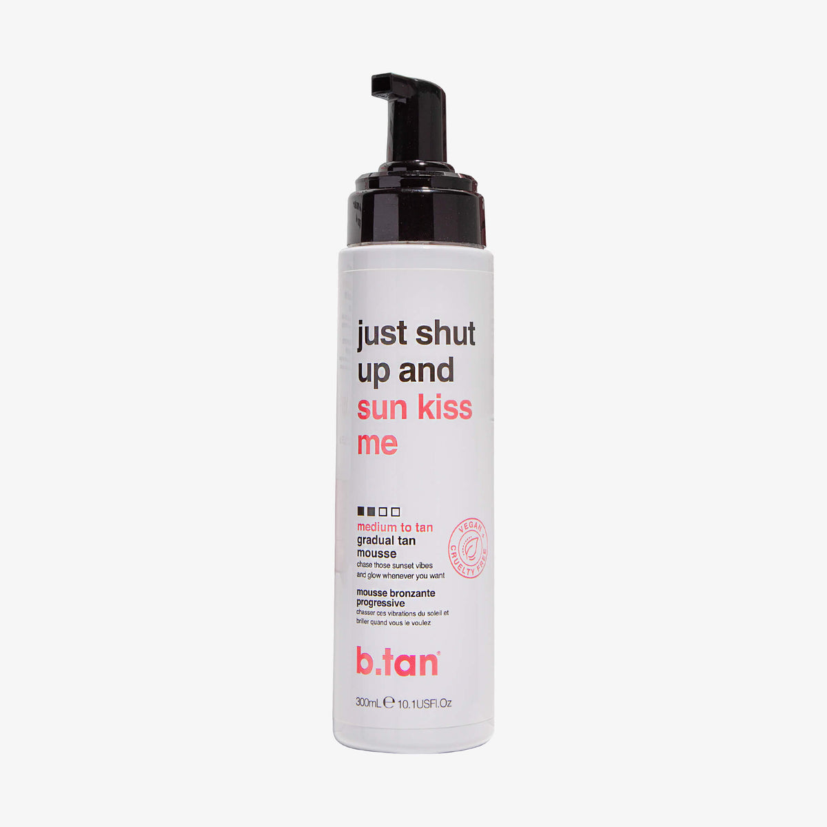 just shut up & sunkiss me - Medium to Tan Everyday Glow Mousse