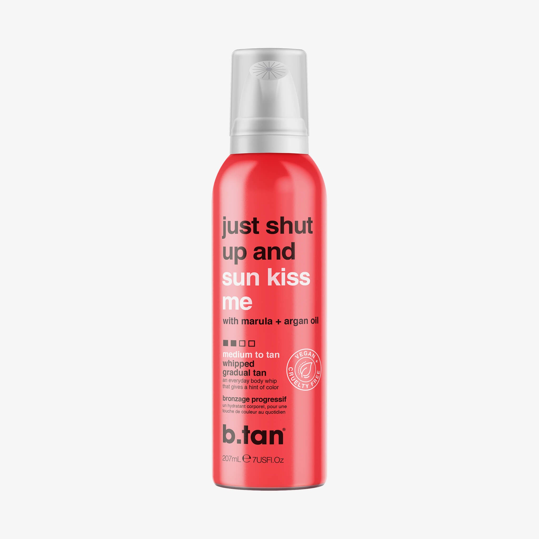 b.tan just shut up & sunkiss me - Medium to Tan Everyday Glow Whip (207ml)