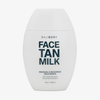 Bali Body Face Tan Milk Drops - eine graduelle, aufbaubare Formel in einer weißen runden 50-ml-Flasche.